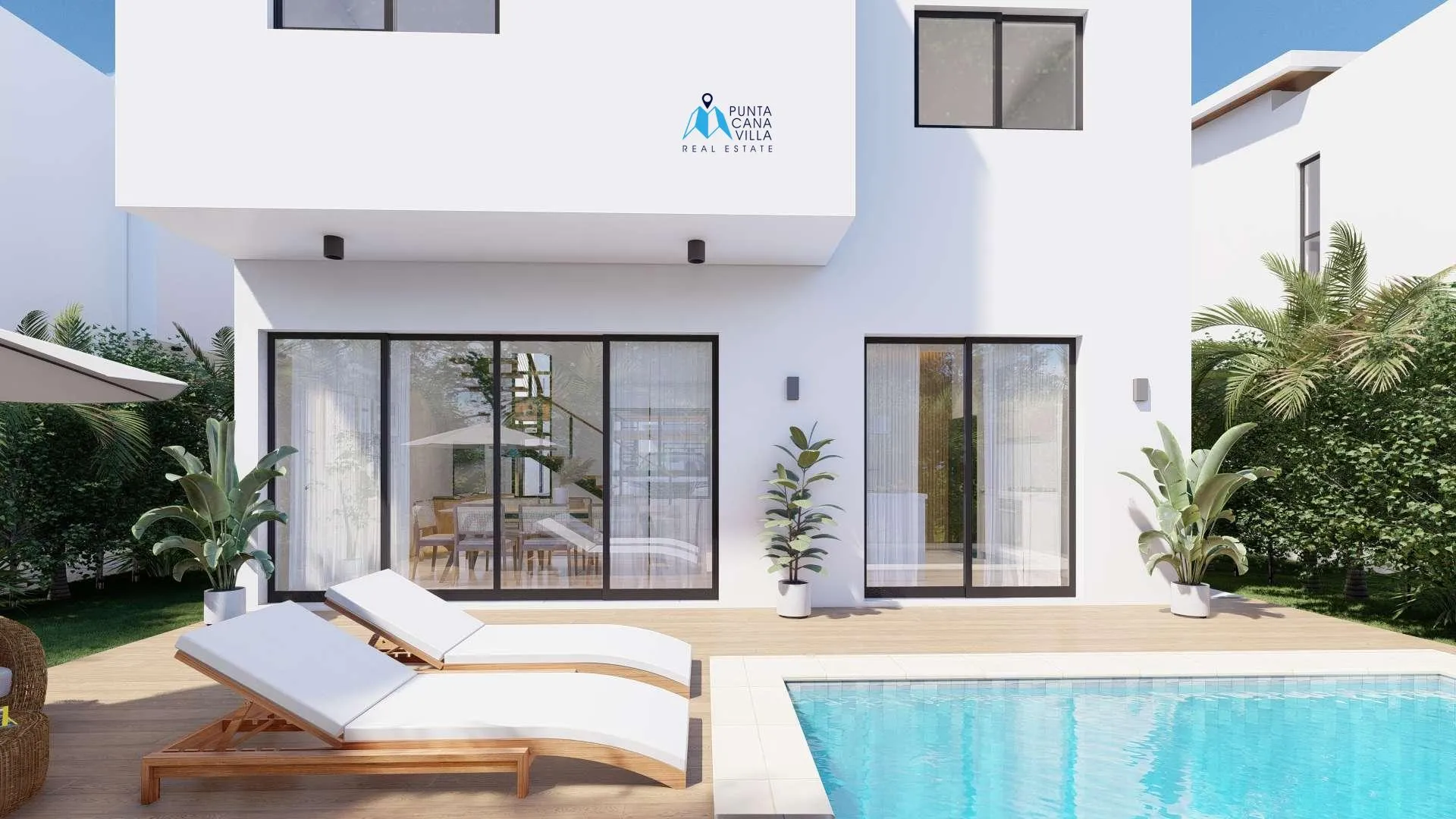 Sunlax, Three Bedroom Individual Villa for Sale at Vista Cana, Punta Cana with Terrace