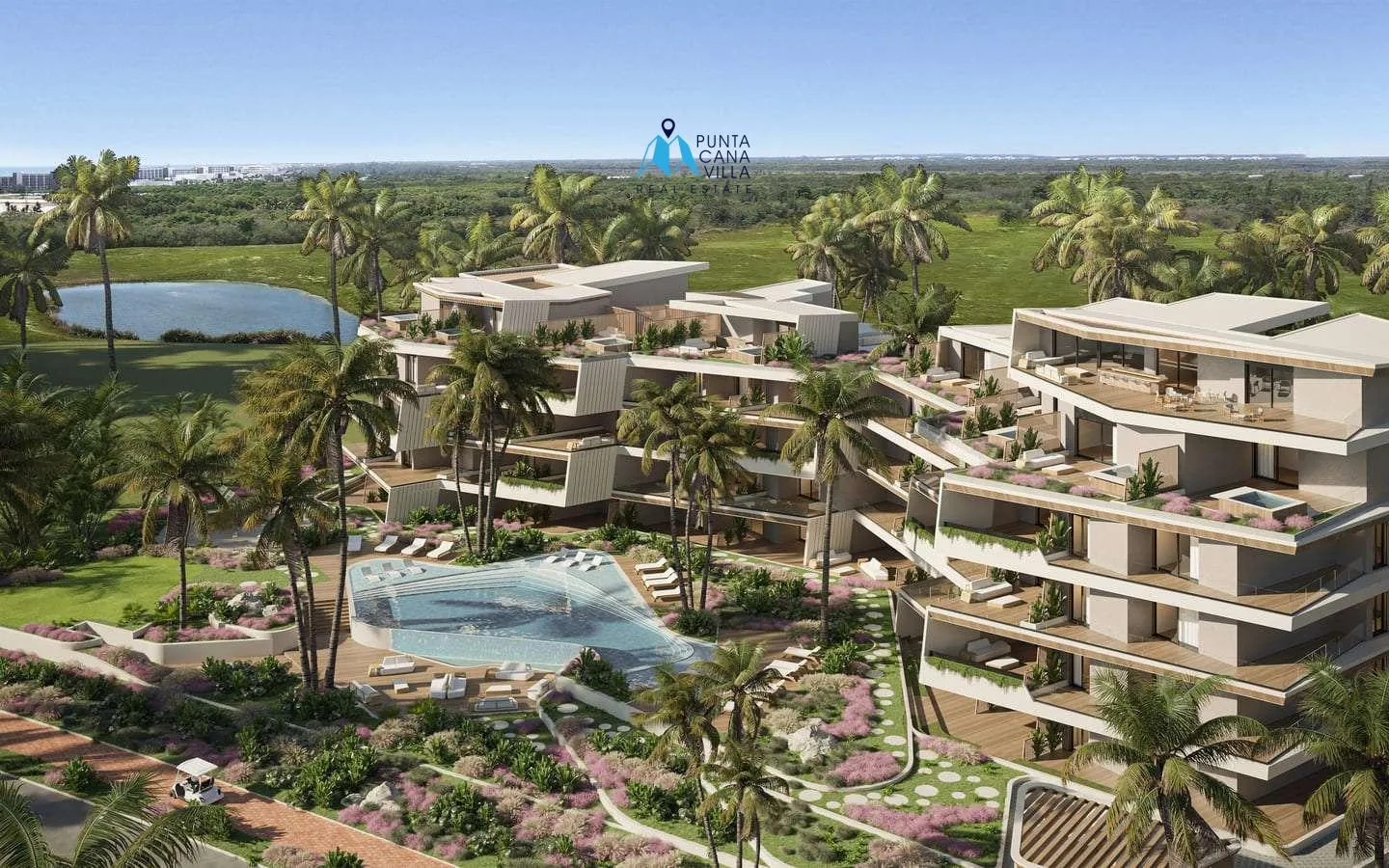 The Gem: Two Bedroom Penthouse For Sale In Cap Cana With Maids Room — photo 3