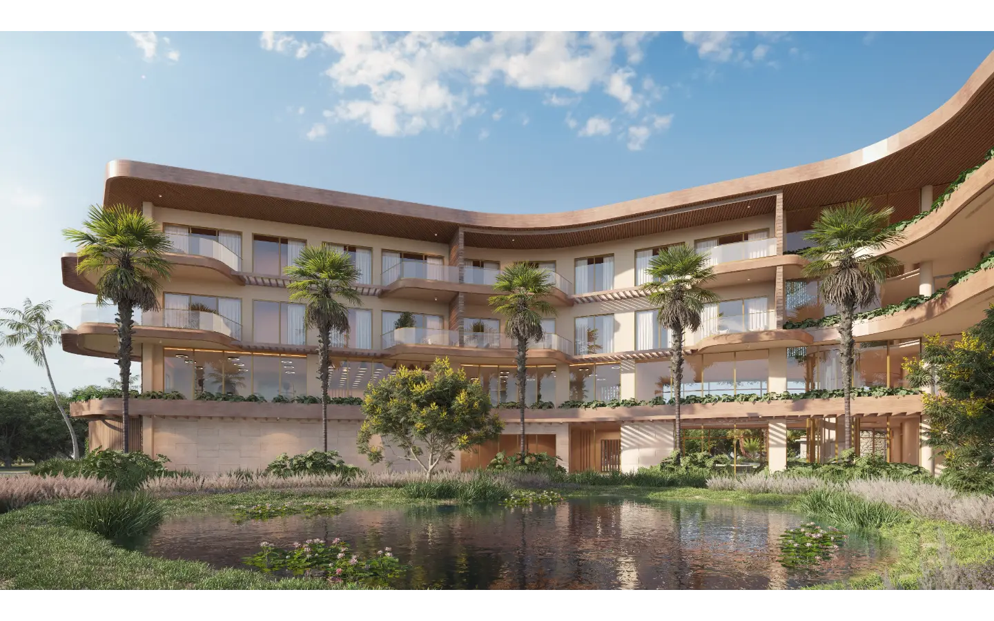 The One at Cap Cana: One-Bedroom Apartment for Sale in Las Iguanas with Green Areas — photo 1