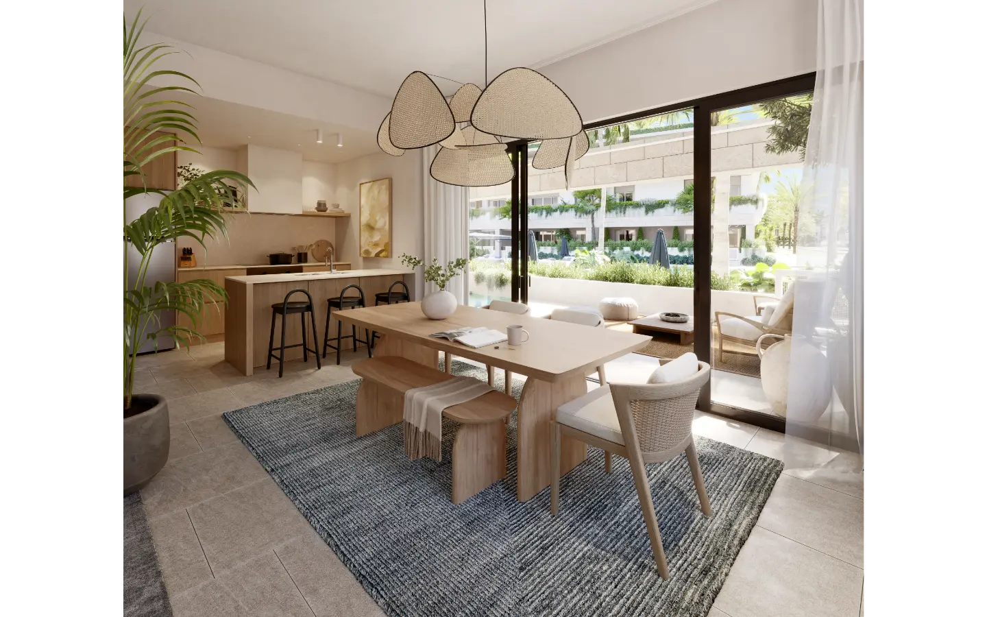 Tropicale at Vista Cana: One-bedroom apartment for sale with garden area in Punta Cana — photo 11