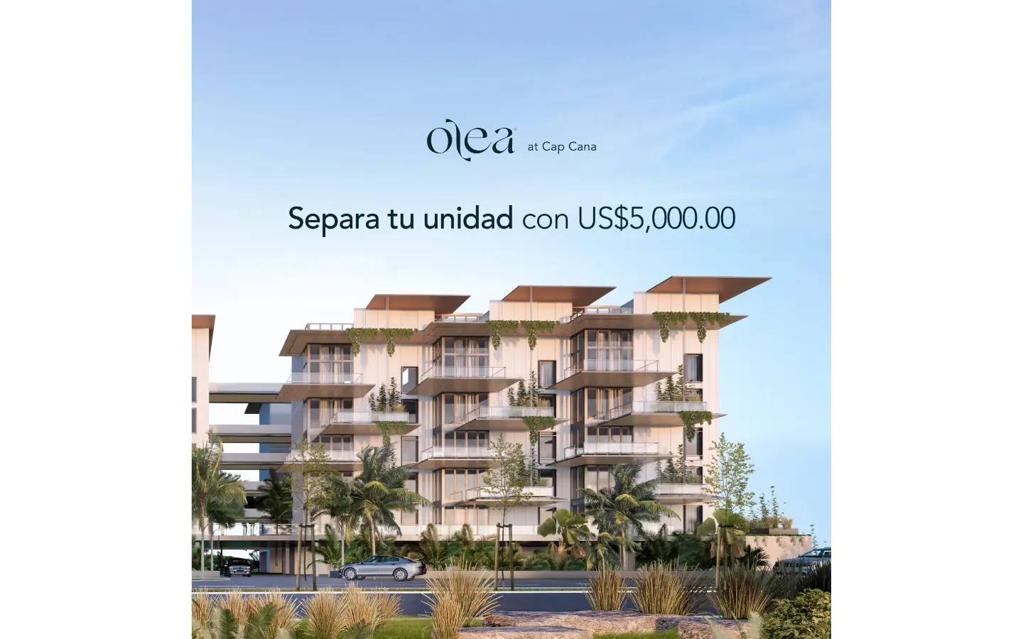 Two Bedroom condo for sale at Olea Residences in Cap Cana with Terrace — photo 3