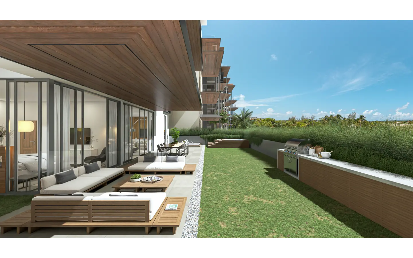 Two Bedroom condo for sale at Olea Residences in Cap Cana with Terrace — photo 9