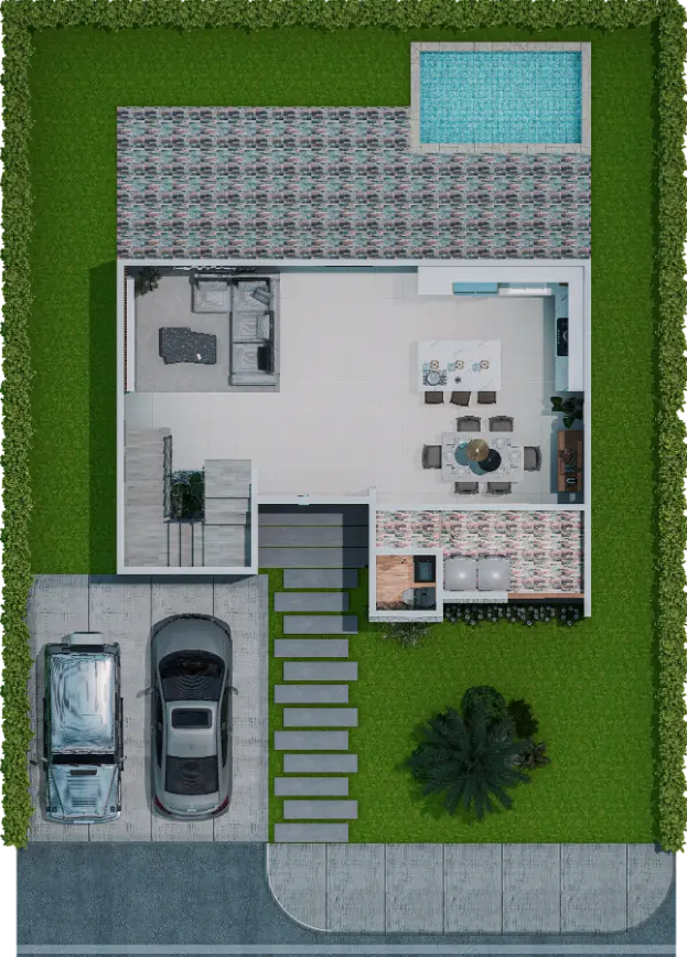 Villa Mare: Three Bedroom Villa For Sale In Watercana Country & Residences Villas, Punta Cana — photo 4