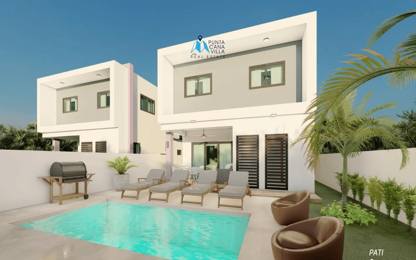 Villas DeRosa: Three Bedroom Independent Villa For Sale In Bavaro, Punta Cana — photo 4