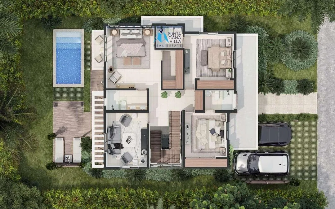 Vista Cana houses for sale, four bedroom house full of amenities — photo 3