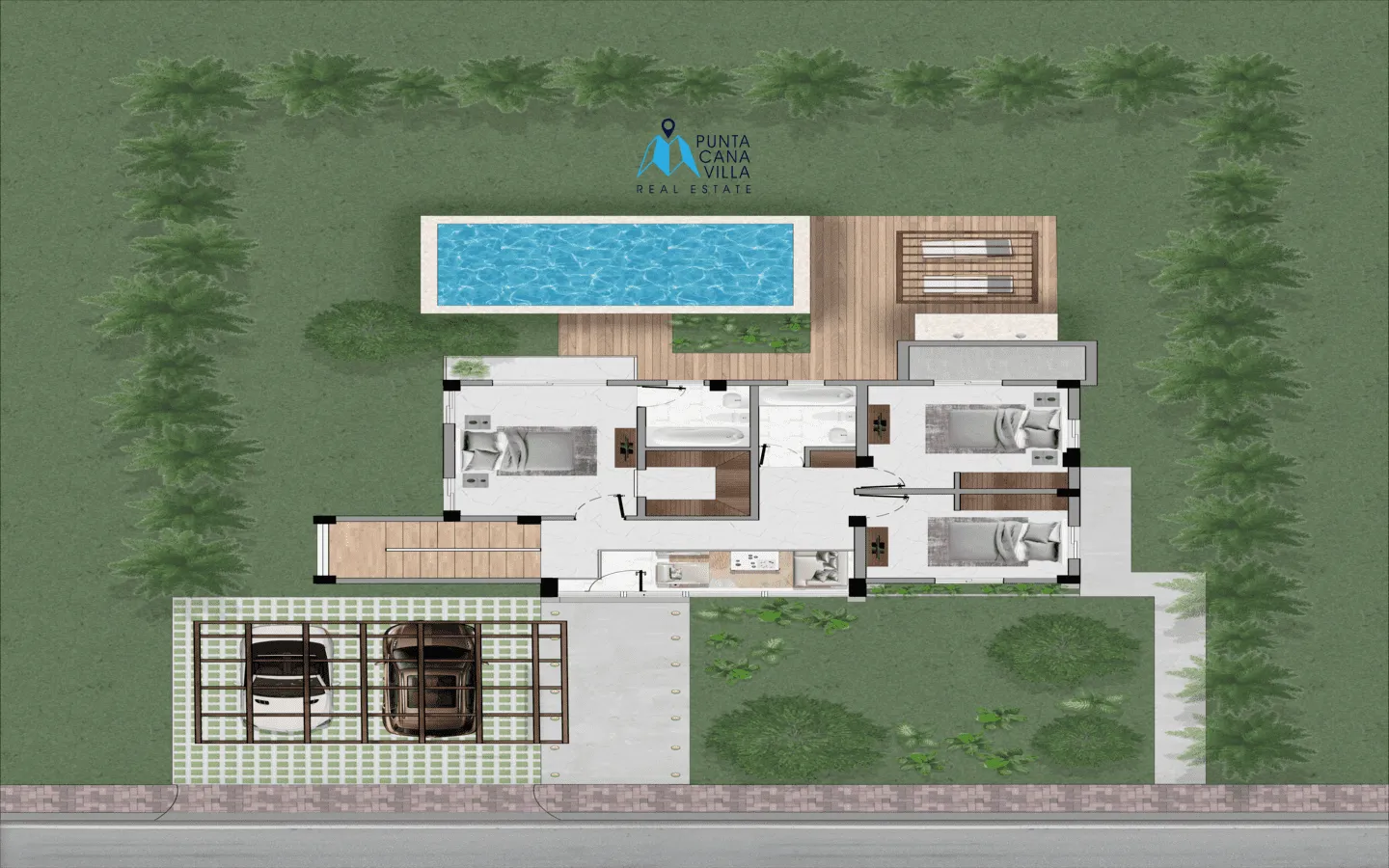 Vista Cana houses for sale, three bedroom villa in Punta Cana — photo 3