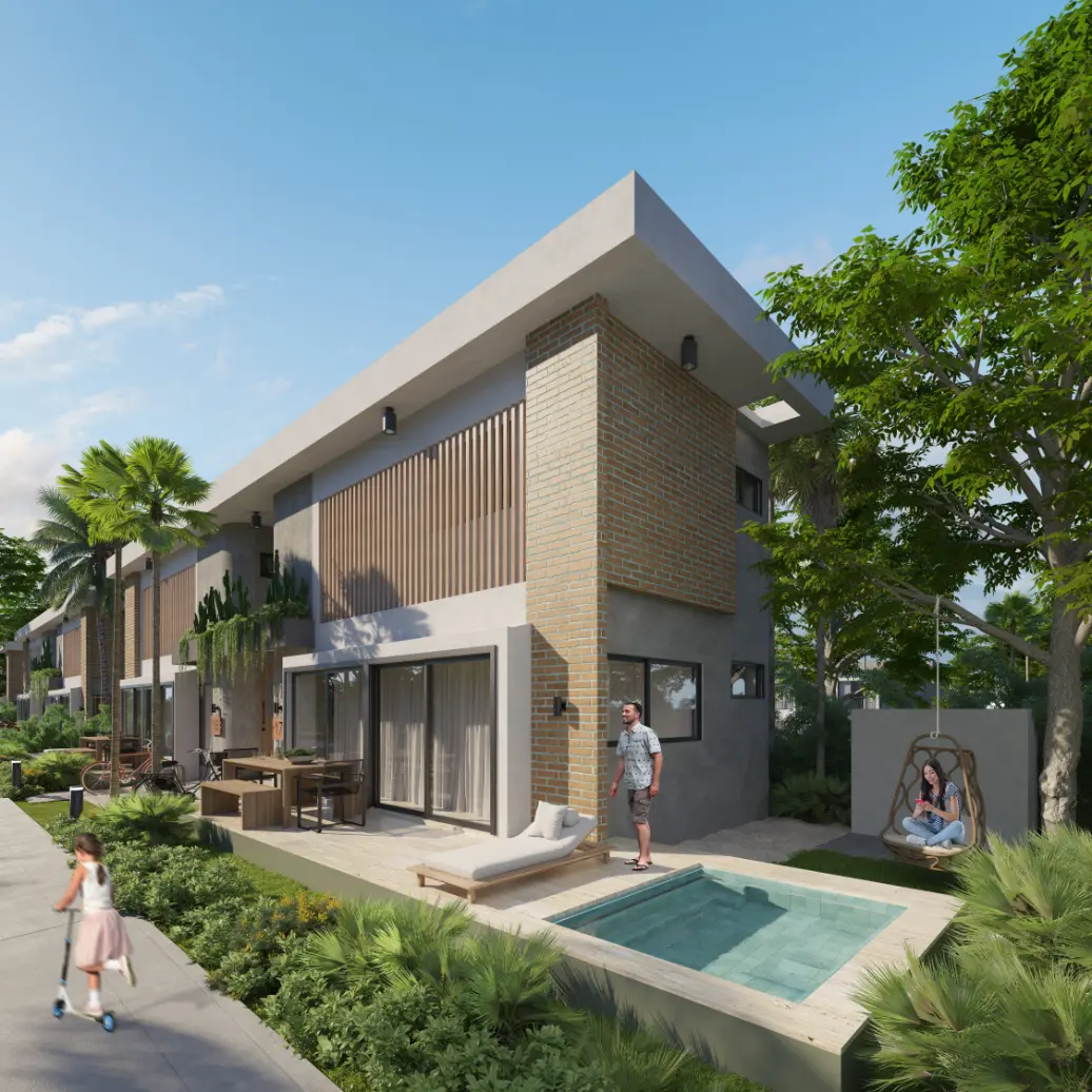 Vista Cana, Parque de Las Canas: Three-bedroom townhouse for sale located in the heart of Vista Cana — photo 7