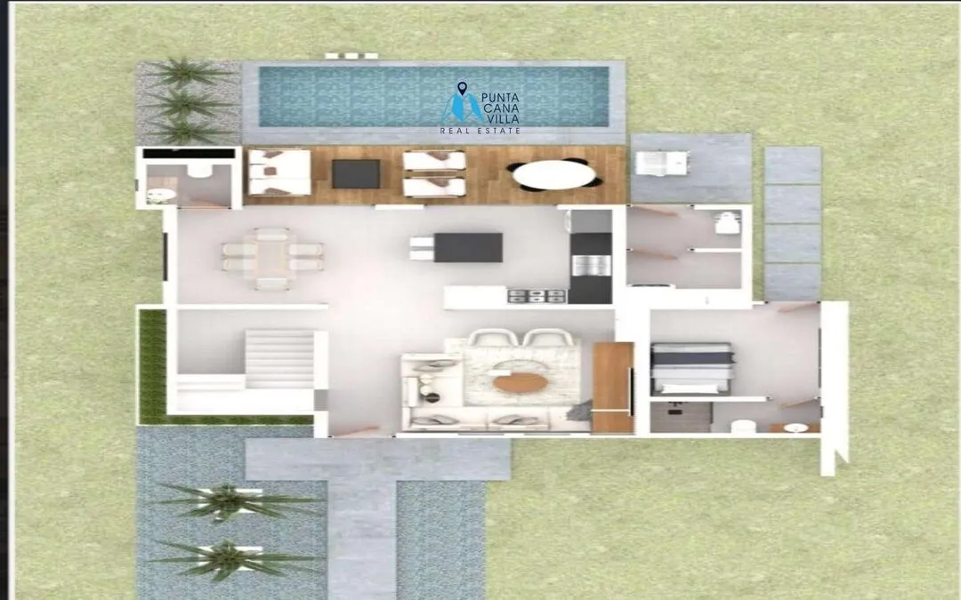 Vista Cana, Three-Bedroom Duplex Villa For Sale In Bavaro, Punta Cana — photo 2