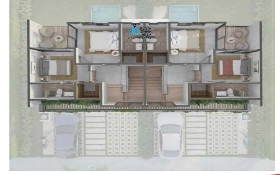 Vista Cana, three bedroom townhouse for sale in Punta Cana — photo 2