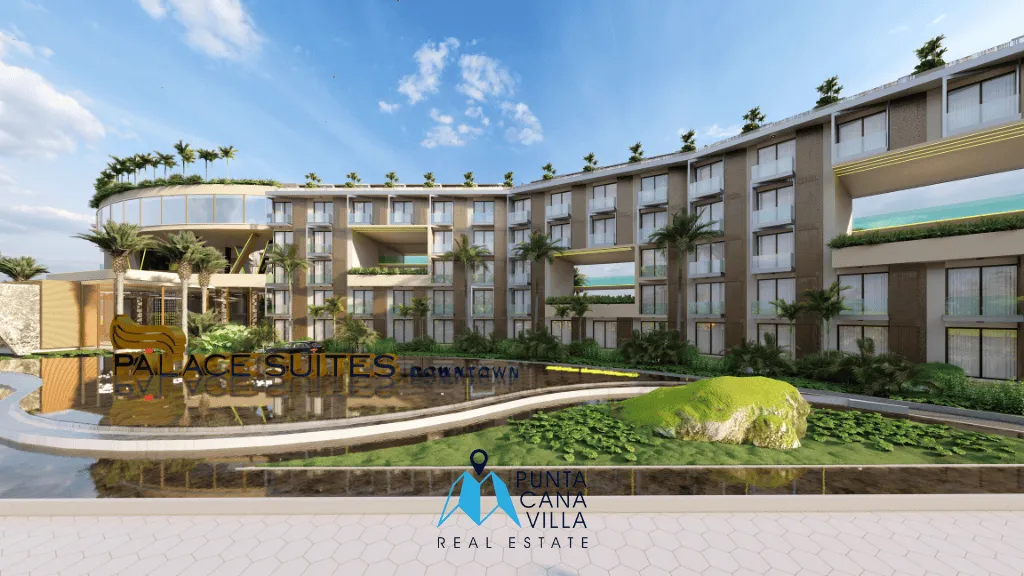 Palace Suites: Wonderful 1BR Penthouse for sale in Punta Cana with pool and balcony