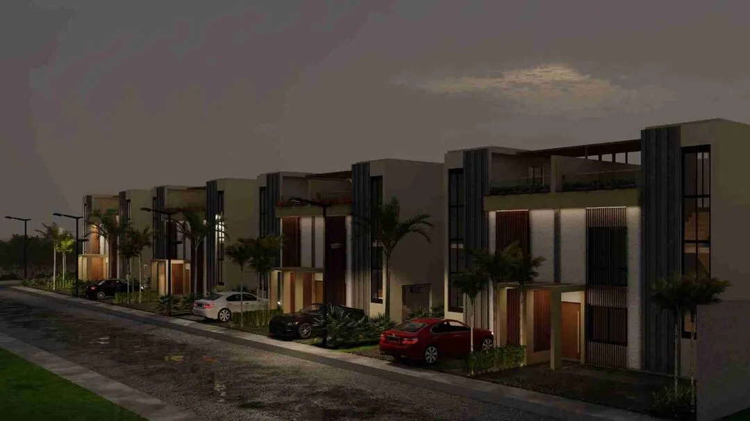 Trinitaria Residences I: Wonderful 2BR Townhouses for sale with Jacuzzi and BBQ in Punta Cana — photo 2