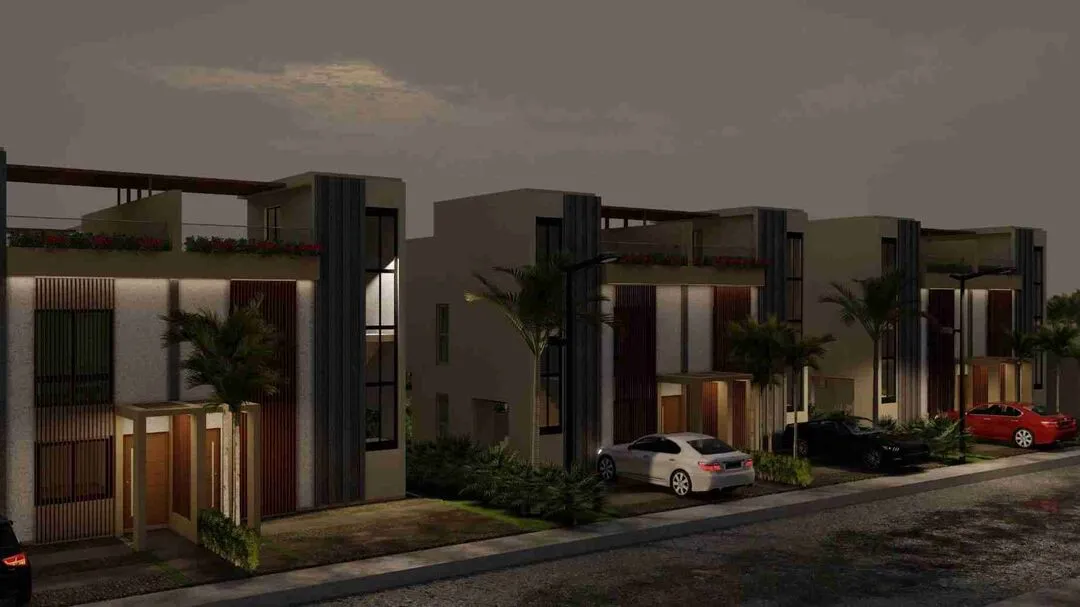 Trinitaria Residences I: Wonderful 2BR Townhouses for sale with Jacuzzi and BBQ in Punta Cana — photo 3