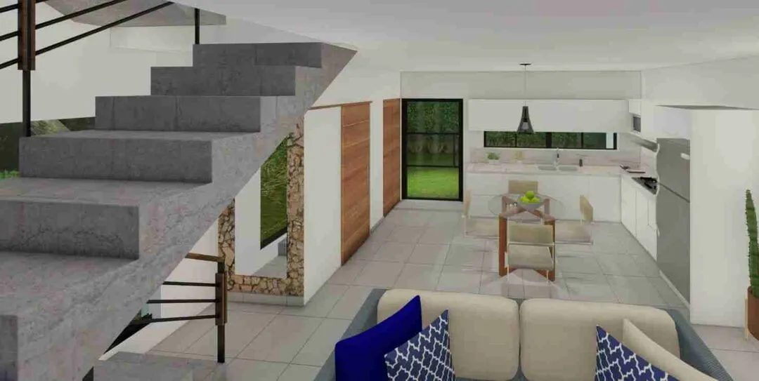 Trinitaria Residences I: Wonderful 2BR Townhouses for sale with Jacuzzi and BBQ in Punta Cana — photo 6