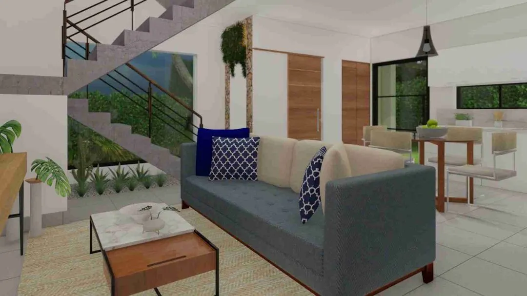 Trinitaria Residences I: Wonderful 2BR Townhouses for sale with Jacuzzi and BBQ in Punta Cana — photo 7
