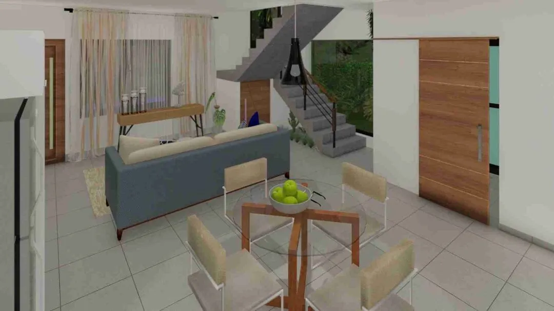 Trinitaria Residences I: Wonderful 2BR Townhouses for sale with Jacuzzi and BBQ in Punta Cana — photo 8