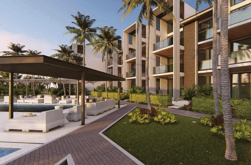Wonderful Two-bedroom Condo for sale in Punta Cana with spectacular view of the pool and the golf course — photo 5
